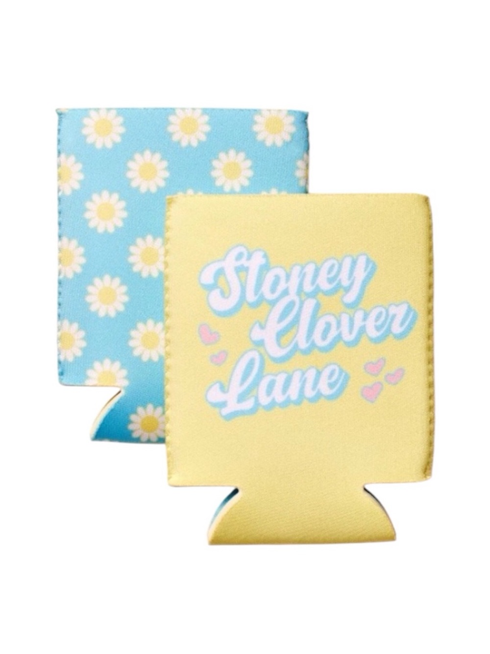 Stoney Clover Lane LIMITED EDITION Drink Sleeve Daisy Design/Yellow 2 Pack